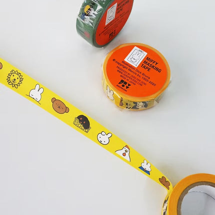 Washi Tape - Miffy (Amarillo)