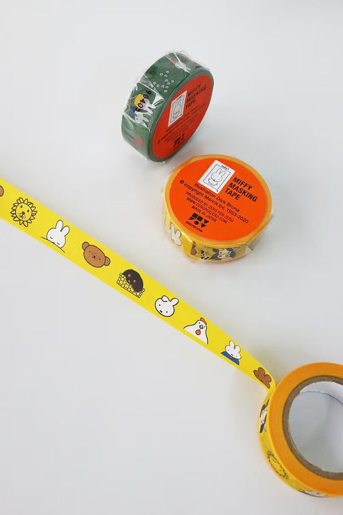 Washi Tape - Miffy (Amarillo)