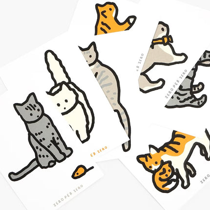 Set de Postales - Cat (Silkscreen)