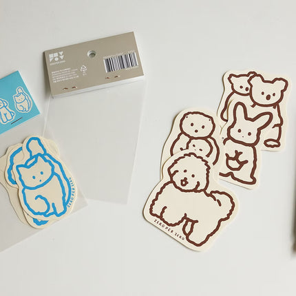 Message Card Pack - Animales