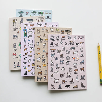 Cuaderno A5 - Cat Dictionary