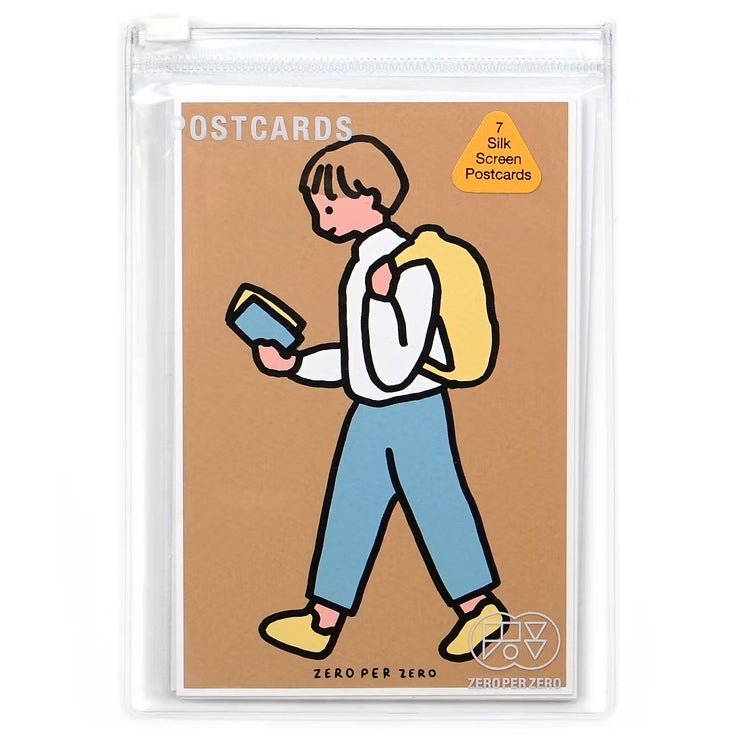 Set de Postales - Reading (Silkscreen)