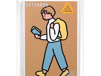 Set de Postales - Reading (Silkscreen)