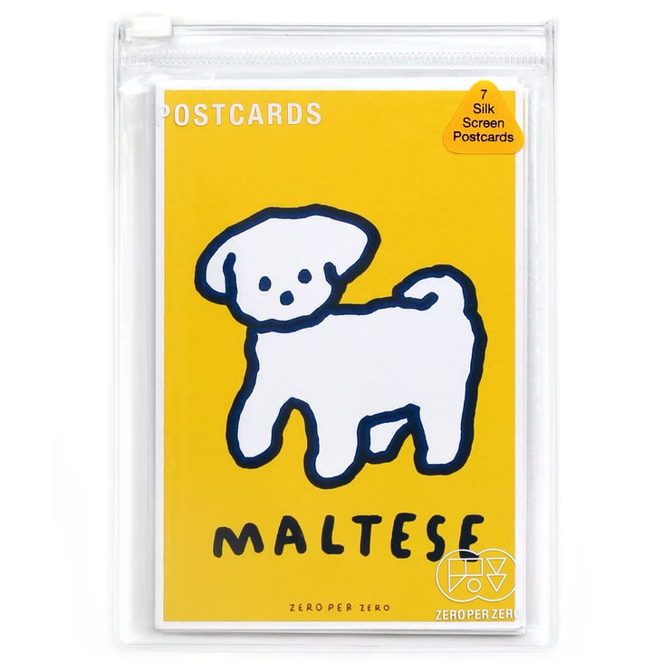 Set de Postales - Dog (Silkscreen)