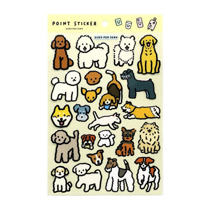 Point Stickers - Dogs