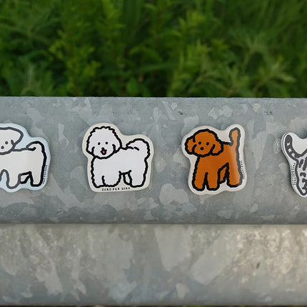 Imán - White Puppy