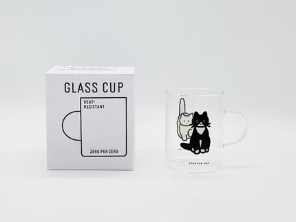 Drinking Glass - Cat (M)