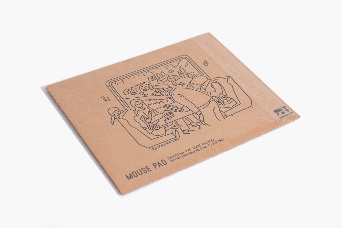 Mouse Pad - Cat in a Box