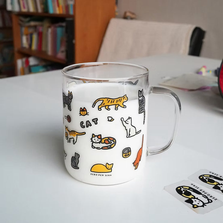Drinking Glass - Cat Dictionary (L)