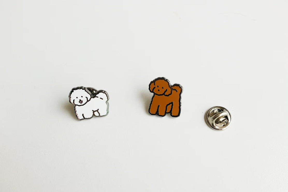 Pin - Brown Puppy 1
