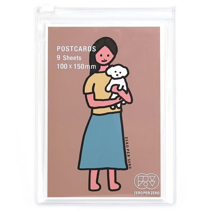 Set de Postales - People with Dogs