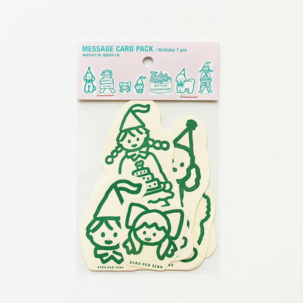 Message Card Pack - Cumpleaños