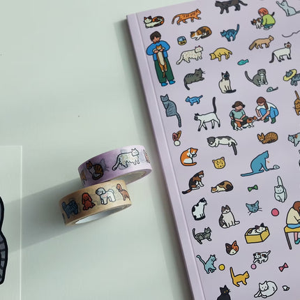 Washi Tape - Gatos