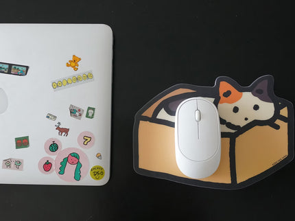 Mouse Pad - Cat in a Box