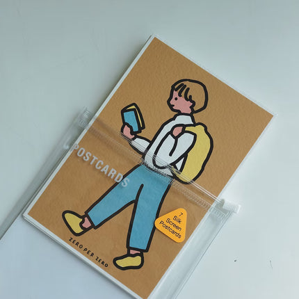 Set de Postales - Reading (Silkscreen)