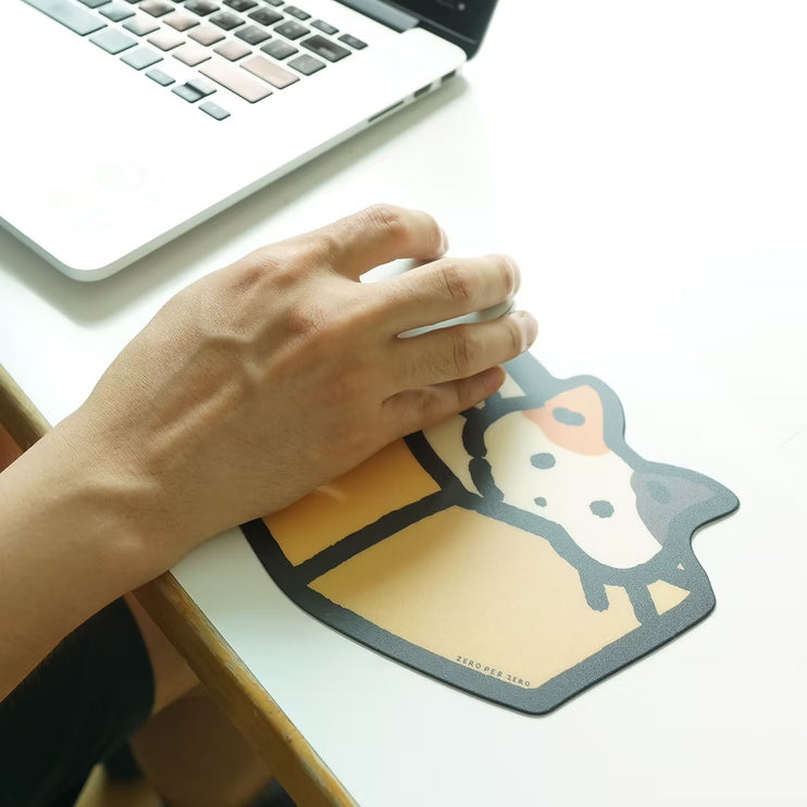 Mouse Pad - Cat in a Box