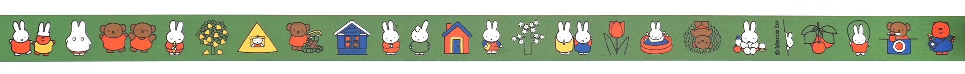 Washi Tape - Miffy (Verde)