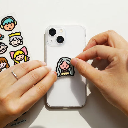 Point Stickers - Faces