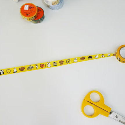 Washi Tape - Miffy (Amarillo)