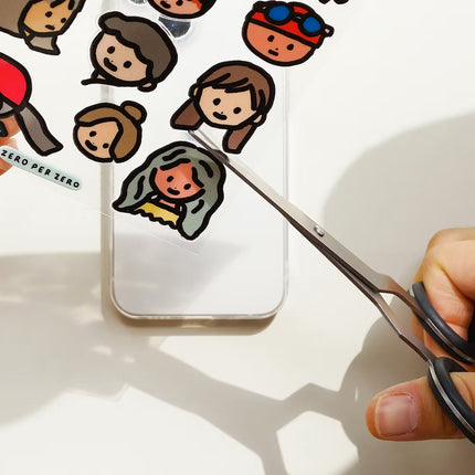 Point Stickers - Faces