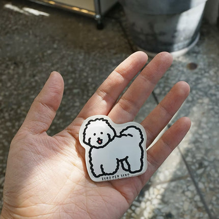 Imán - White Puppy 2
