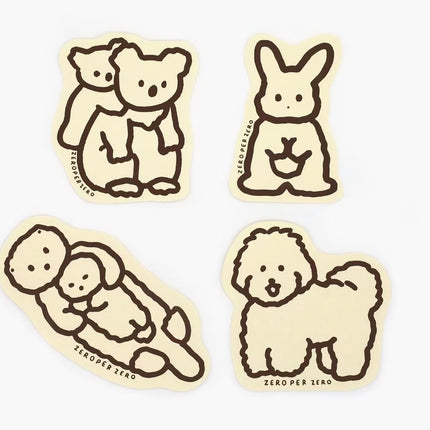 Message Card Pack - Animales