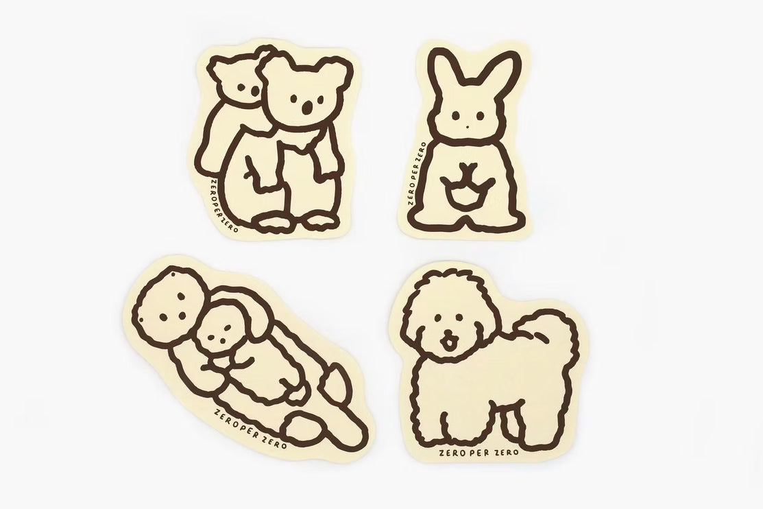 Message Card Pack - Animales