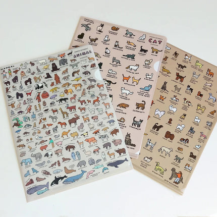 Folder A4 - Animal Dictionary