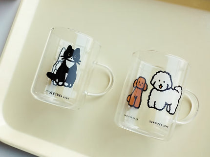 Drinking Glass - Cat (M)
