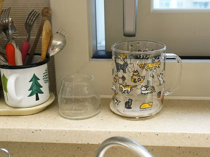 Drinking Glass - Cat Dictionary (L)
