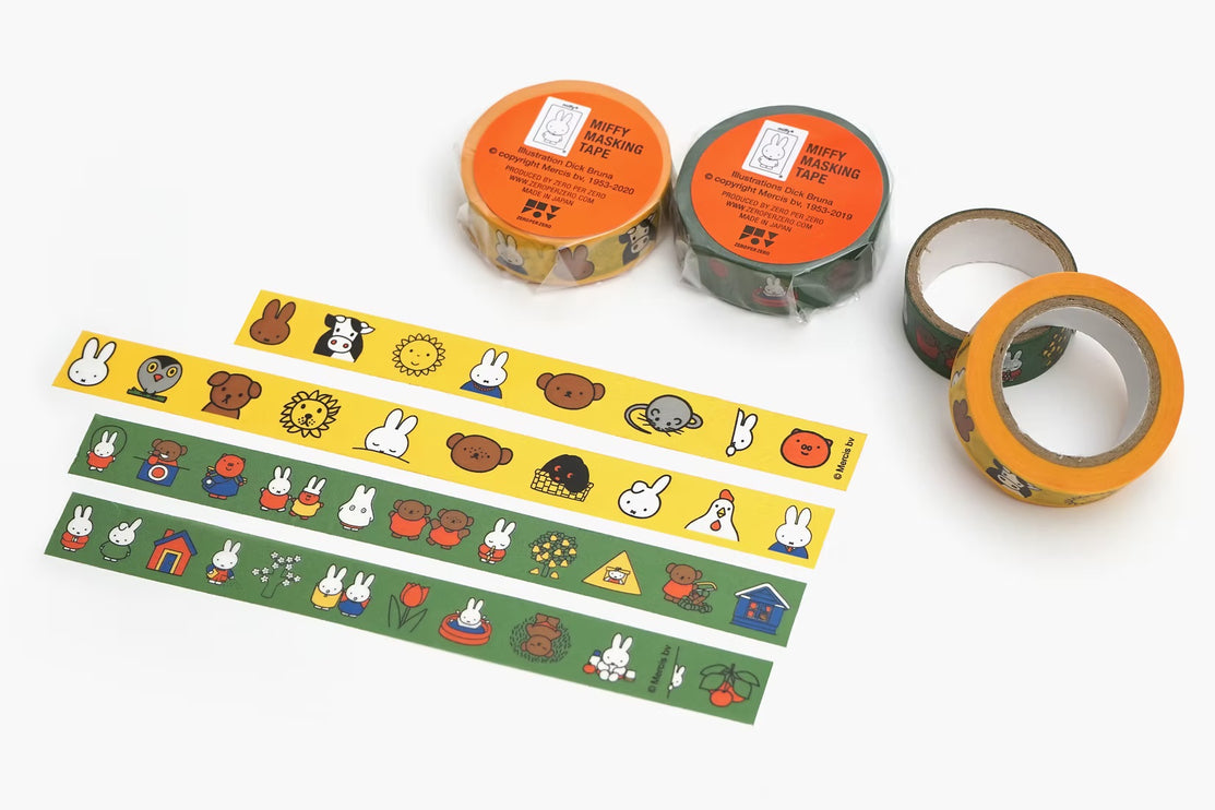 Washi Tape - Miffy (Amarillo)
