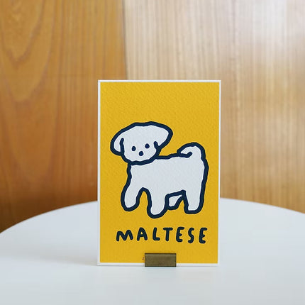 Set de Postales - Dog (Silkscreen)