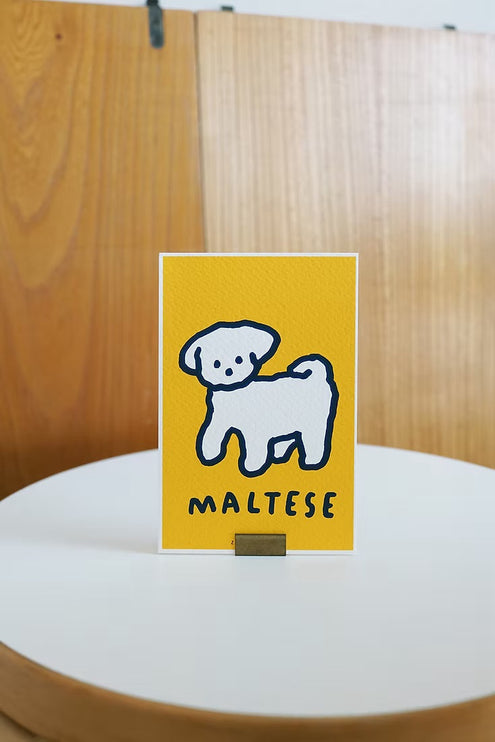Set de Postales - Dog (Silkscreen)