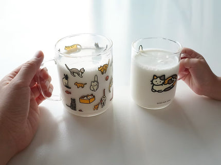 Drinking Glass - Cat Dictionary (L)