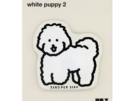 Imán - White Puppy 2