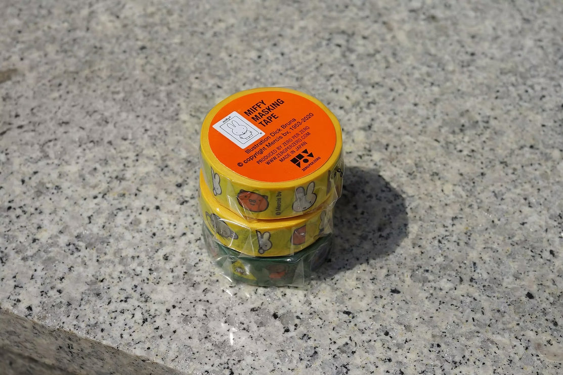 Washi Tape - Miffy (Amarillo)