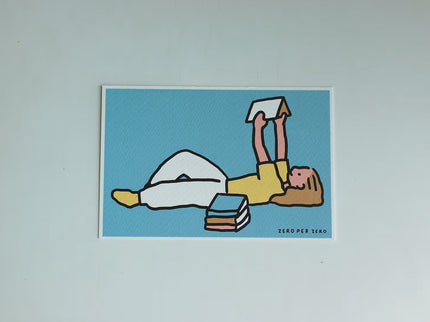 Set de Postales - Reading (Silkscreen)