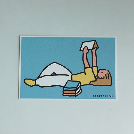Set de Postales - Reading (Silkscreen)