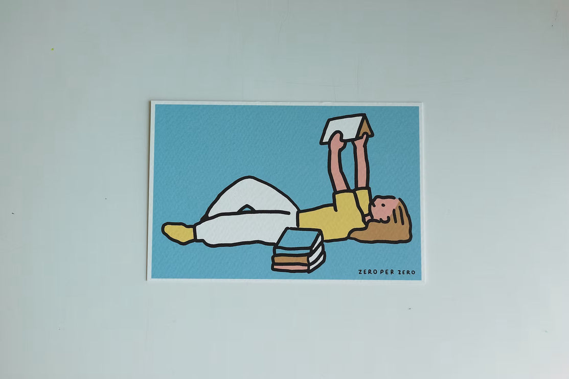 Set de Postales - Reading (Silkscreen)