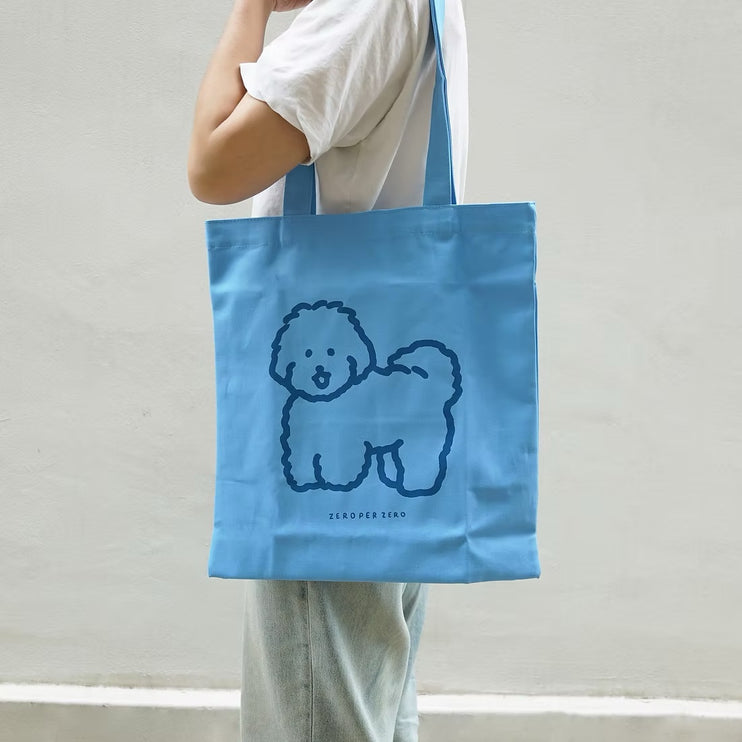 Eco Bag - Dog (Blue)