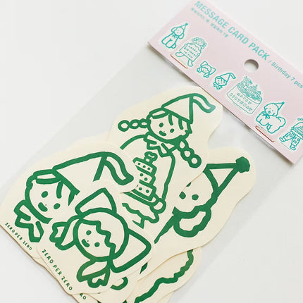 Message Card Pack - Cumpleaños