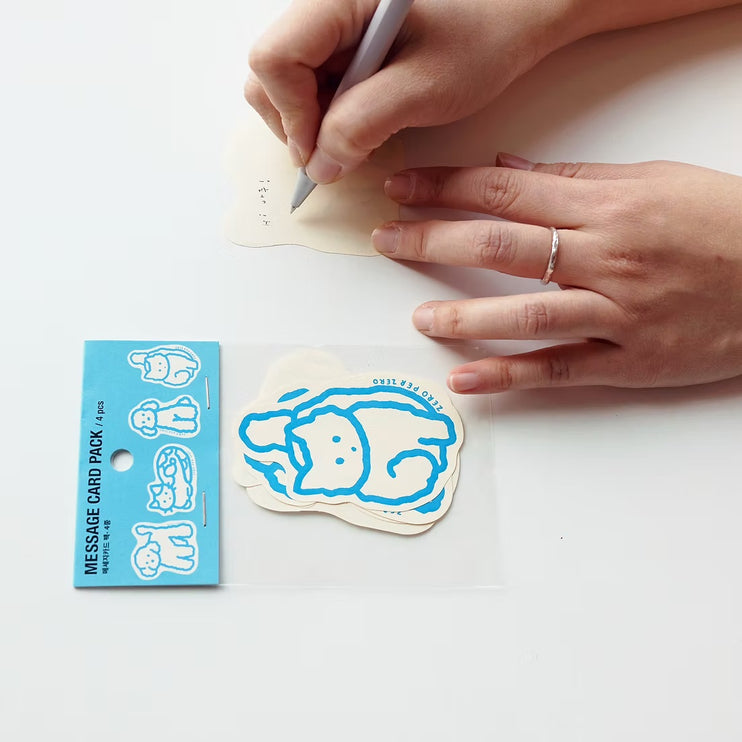Message Card Pack - Perros y Gatos