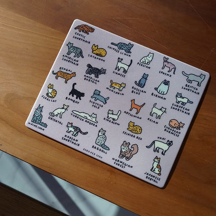 Mouse Pad - Cat Dictionary
