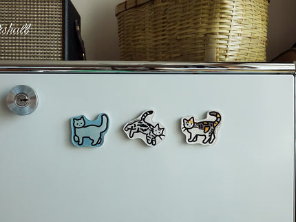 Imán - Calico Cat Stand