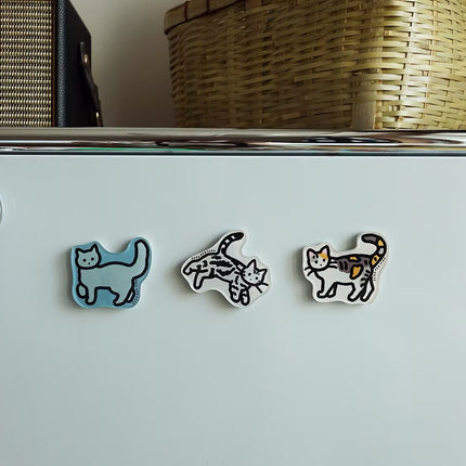Imán - Calico Cat Stand