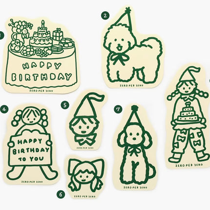 Message Card Pack - Cumpleaños