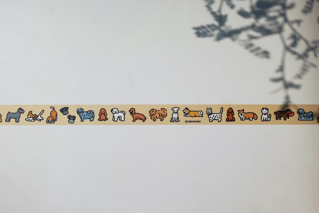 Washi Tape - Perros