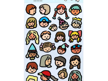 Point Stickers - Faces