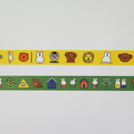 Washi Tape - Miffy (Amarillo)
