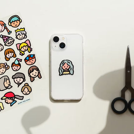 Point Stickers - Faces